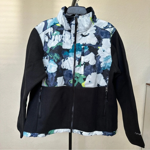 The North Face Women’s Plus Denali Fleece Jacket TNF Black Print Sz 1X NWOT - Picture 4 of 16